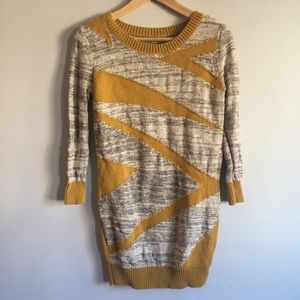Unique Abstract Sweater Dress / Tunic